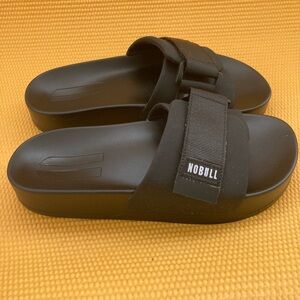 NOBULL Black Slide Sandals